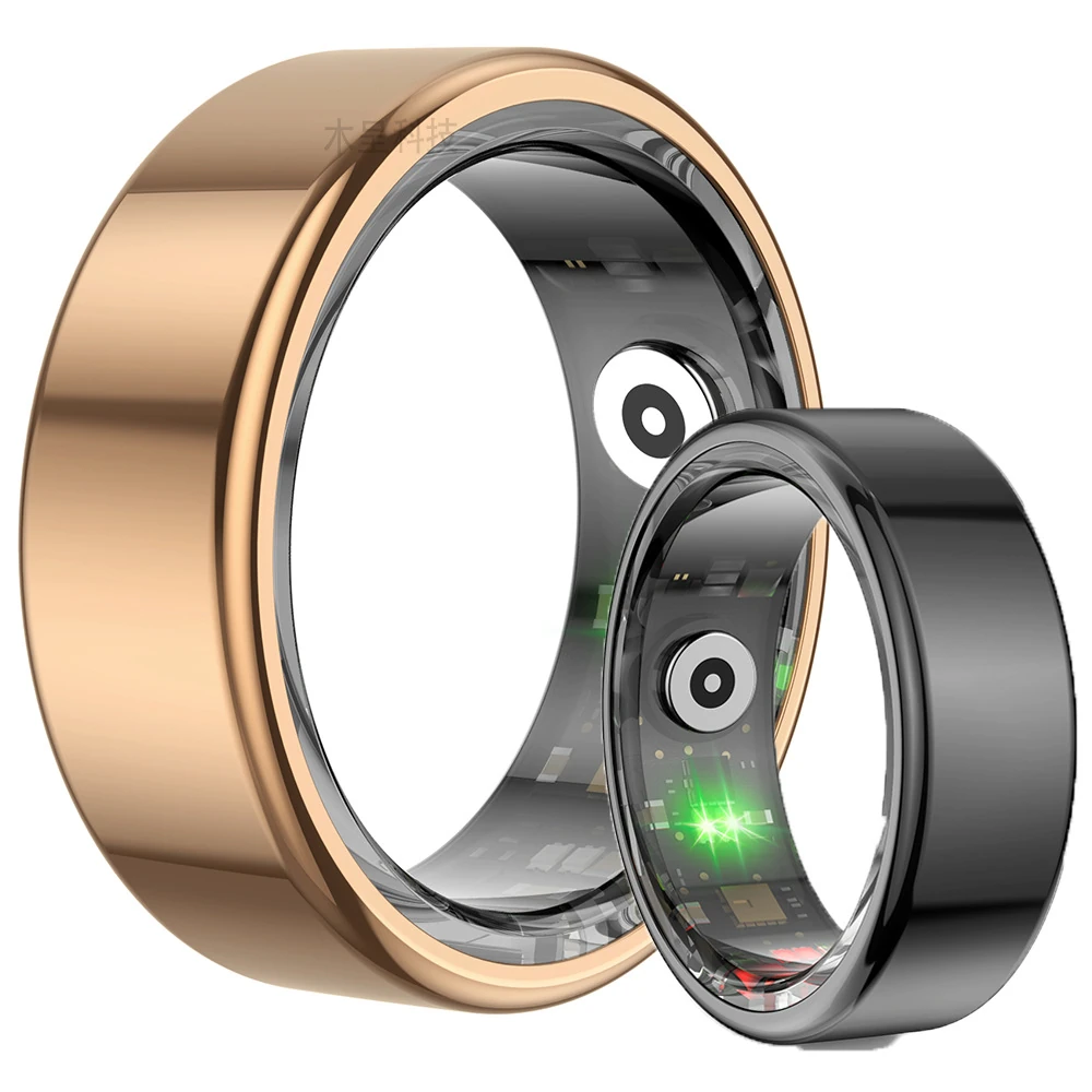 R02 Smart Ring: Waterproof, Blood Oxygen Monitoring, Sleep Tracking, Heart Rate Monitoring, Photo Capture, Activity Tracking, Smartphone Compatible