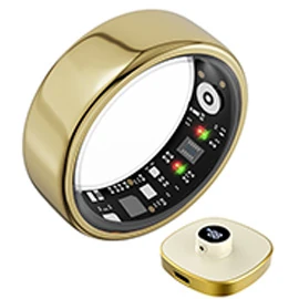 Best-selling Smart Ring - Heart Rate, Oxygen Level, Sleep Monitoring, Step Counting, Women's Cycle Tracking Smart Ring