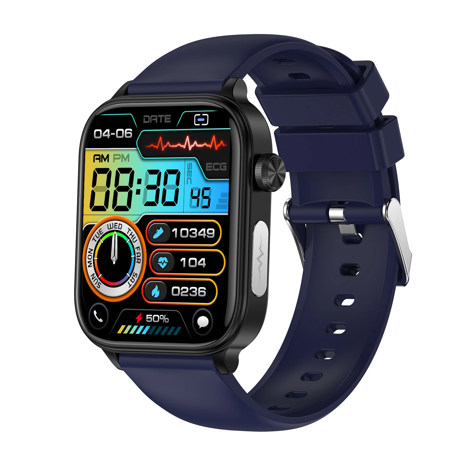 New ET570 Smartwatch: Bluetooth Calling, ECG, Non-invasive Blood Glucose Monitoring, and True Blood Oxygen Measurement