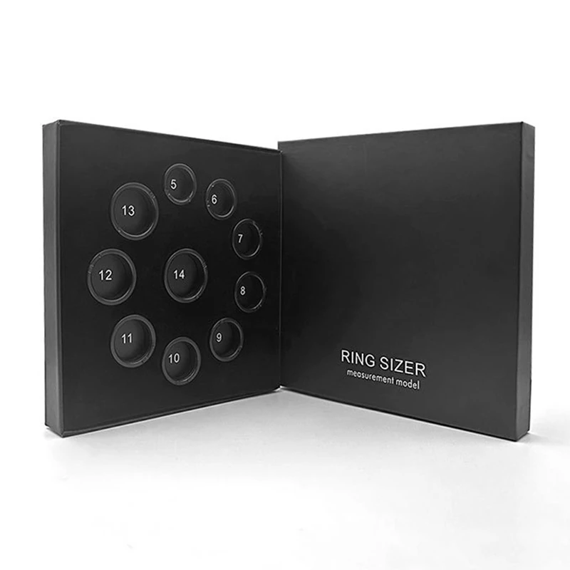 Best-selling Smart Ring: Accurate Finger Size Measurement, Unisex, Black Box