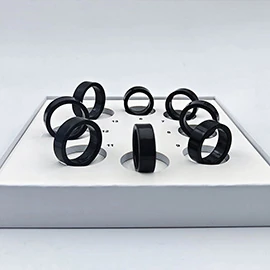 Best-selling New Smart Ring: Accurately Measures Finger Size, Unisex, White Box