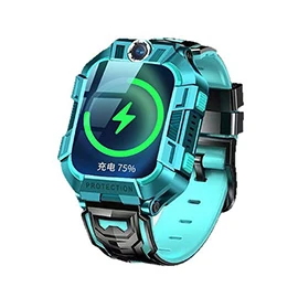 Children's Smartwatch with Large Rotating Screen and Dual Cameras&mdash;Designed for Middle School Students, All-Network Compatible with GPS Tracking