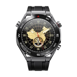 Student Watch GT4 Smart SIM-Enabled Cellular Android Watch (Round, 5G) &ndash; Supports TikTok and All-Network Calling