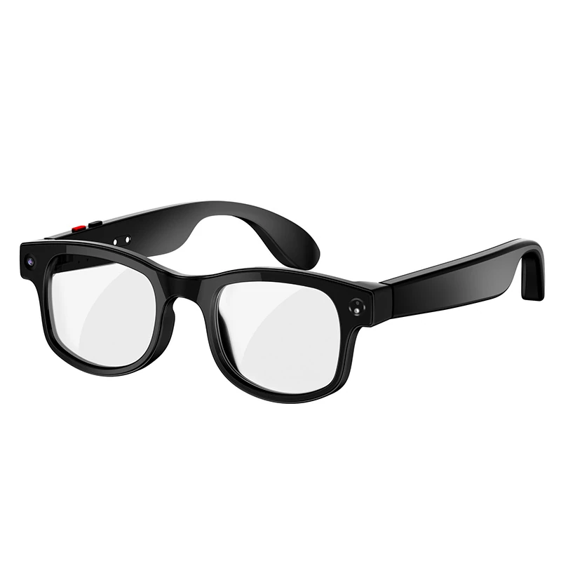 New Smart AI Glasses: 8-Megapixel Camera with Image Stabilization, AI Translation, Music Playback, and Bluetooth