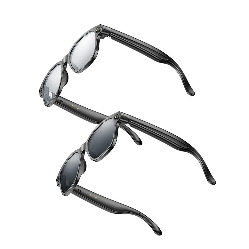 New G1 AI-powered Smart Glasses: Cutting-edge camera for photos, videos, and audio recording; Bluetooth for music playback