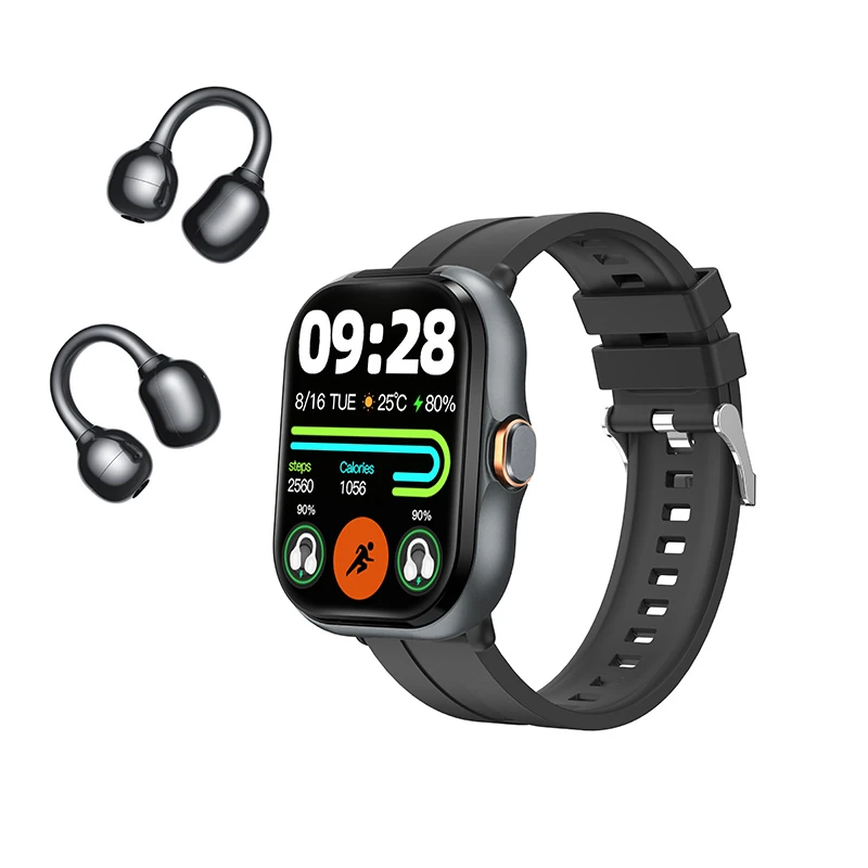 D16 SMART WATCH Listen to the World on Your WristCombination of Headphones and Watch