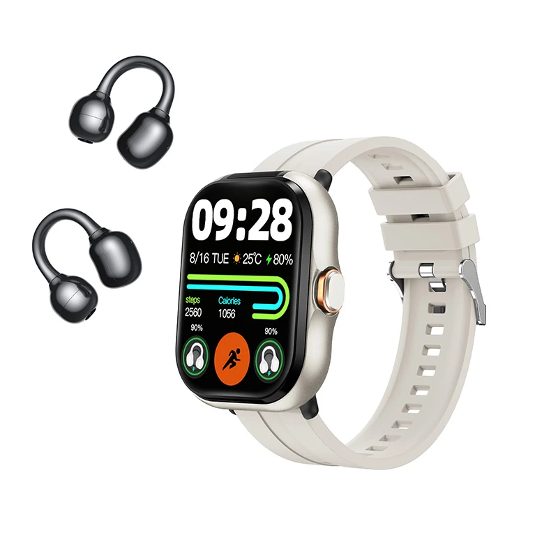 D16 SMART WATCH Listen to the World on Your WristCombination of Headphones and Watch