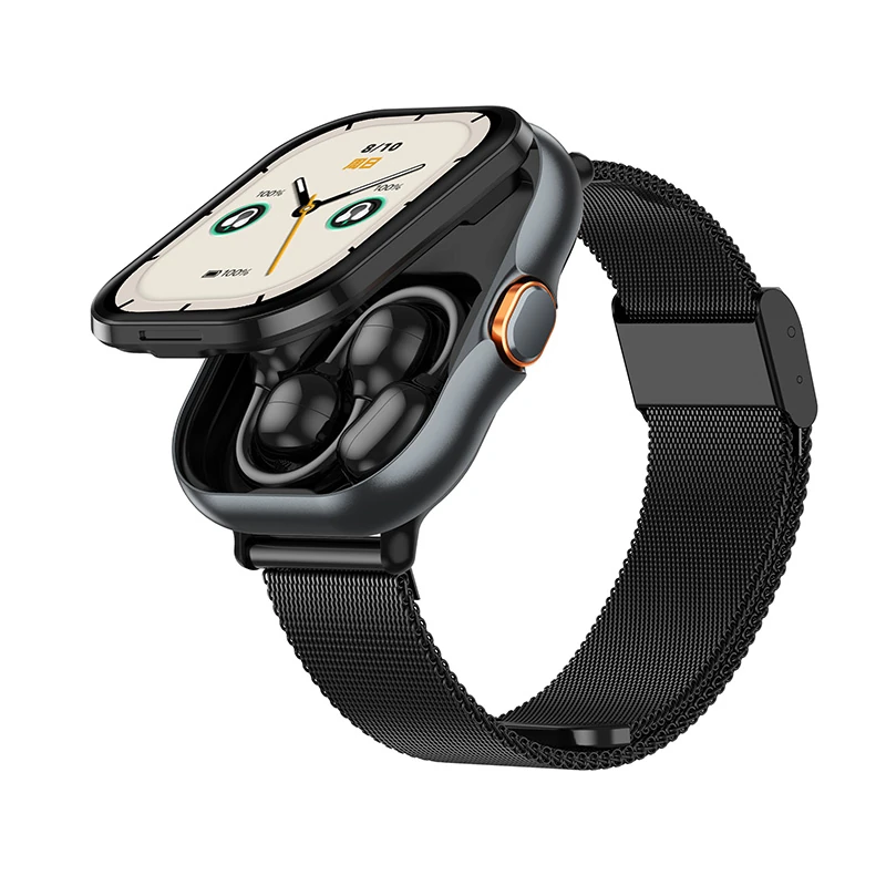 D16 SMART WATCH Listen to the World on Your WristCombination of Headphones and Watch