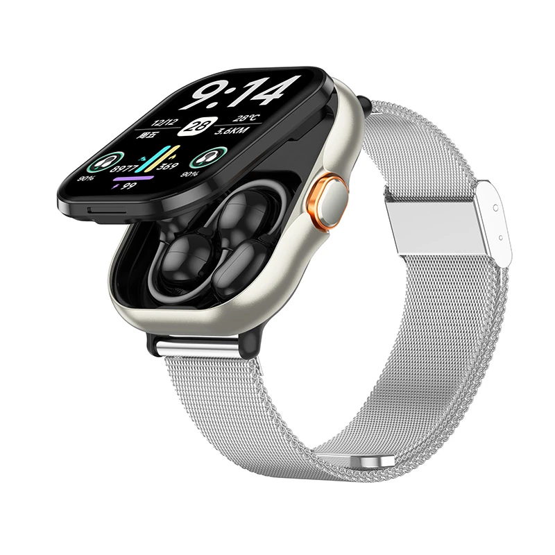 D16 SMART WATCH Listen to the World on Your WristCombination of Headphones and Watch