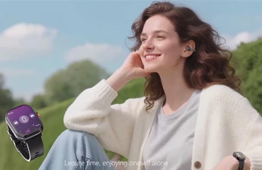 D16 SMART WATCH Listen to the World on Your WristCombination of Headphones and Watch