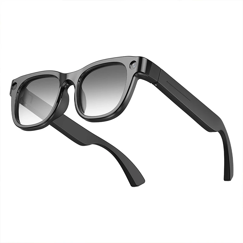 E06S Smart Glasses: 13-Megapixel Camera, Portrait and Landscape Mode, Photo and Video Recording, Live Streaming, AI-Powered Glasses