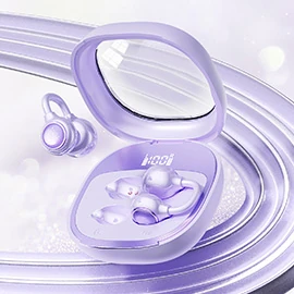 BS02 Clip-on Bluetooth Headphones: Bone Conduction, In-Ear-Free,  High-Quality Sound, Noise Cancellation, Ultra-Long Battery Life