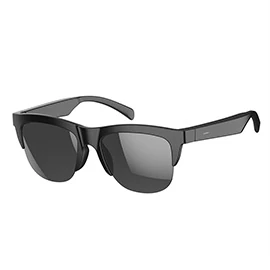 F01 Bluetooth Sunglasses: Dual-Function Audio for Music, Calls, and Cycling&mdash;Polarized Smart Sunglasses