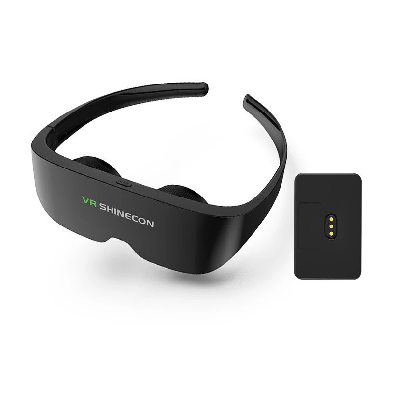 AI08 Virtual Reality Headset: Screen Mirroring, Panoramic View, Immersive Head-Mounted Display for Mobile and PC, 3D 