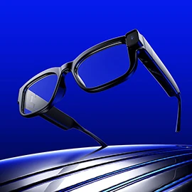 G01 AI Smart Glasses with Camera: 5-Megapixel Photo and Video Capture, Video Calls, Translation, and AI Q&A