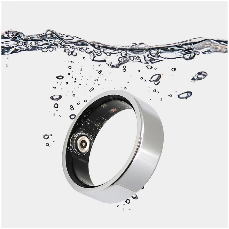KR2 Smart Ring: Heart Rate, Sleep, and Blood Oxygen Monitoring; Fitness Tracking; Gesture Control; Photo and Short Video Capture; Bluetooth-Enabled; New Model