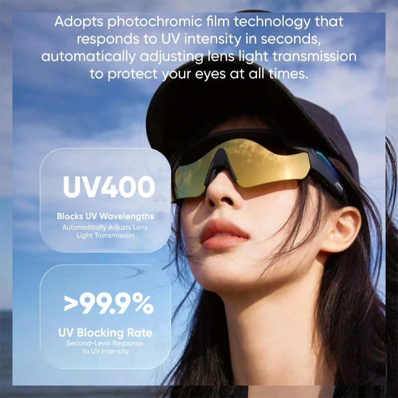 V01 AI outdoor cycling smart glasses SPARKRIDER intercom RGB