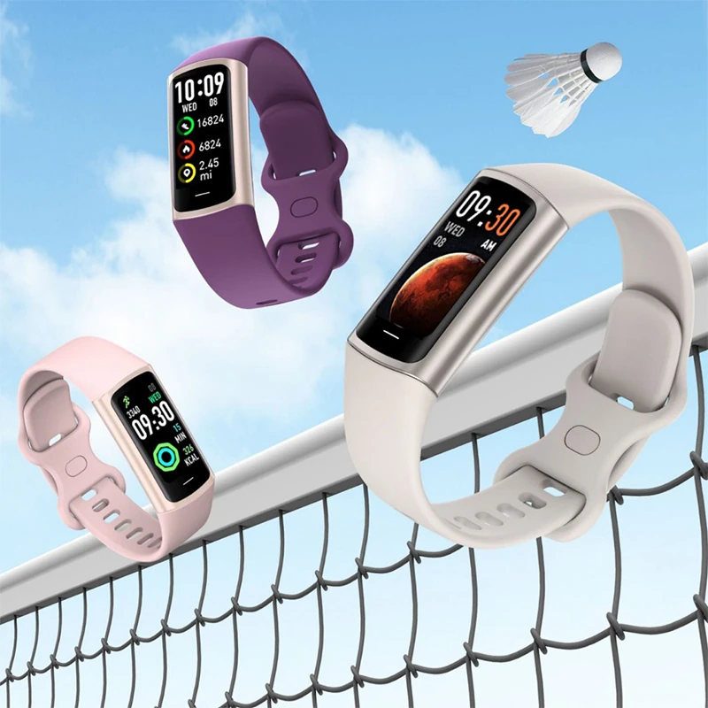 S02 Smart Wristband: Step Counter, Sleep Tracking, Blood Oxygen Monitoring, Heart Rate Monitoring, Health Alerts, Bluetooth, Cutting-Edge Technology
