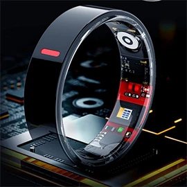 RN7 Smart Ring: 24/7 Sleep and Napping Monitoring, Low Oxygen Levels, Heart Rate, and Activity Tracking&mdash;Bluetooth Ring