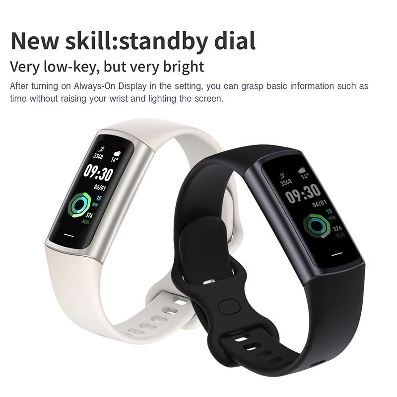 S03 Smart Fitness Tracker: Step Counter, Heart Rate Monitor, Sleep Tracker, Blood Oxygen Monitor, Health Monitoring, Multilingual, Bluetooth-Enabled