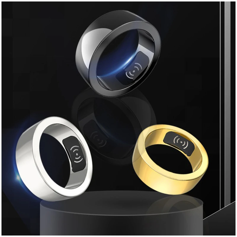 HSR01 Bluetooth Smart Ring: Step Counter, Heart Rate, Blood Oxygen, and Sleep Monitor&mdash;Multifunctional Smart Ring