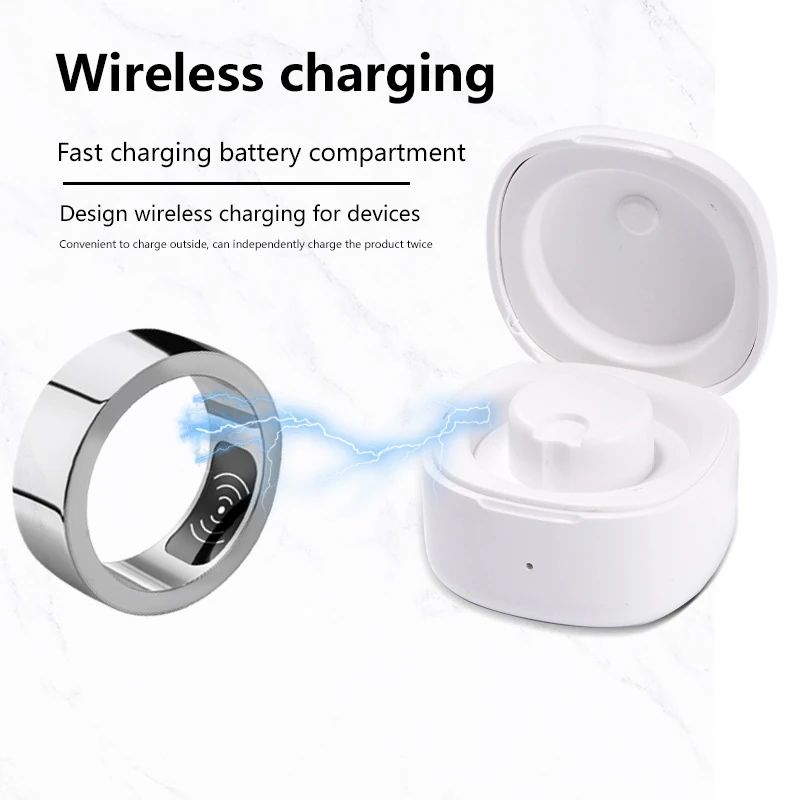 HSR01 Bluetooth Smart Ring: Step Counter, Heart Rate, Blood Oxygen, and Sleep Monitor&mdash;Multifunctional Smart Ring