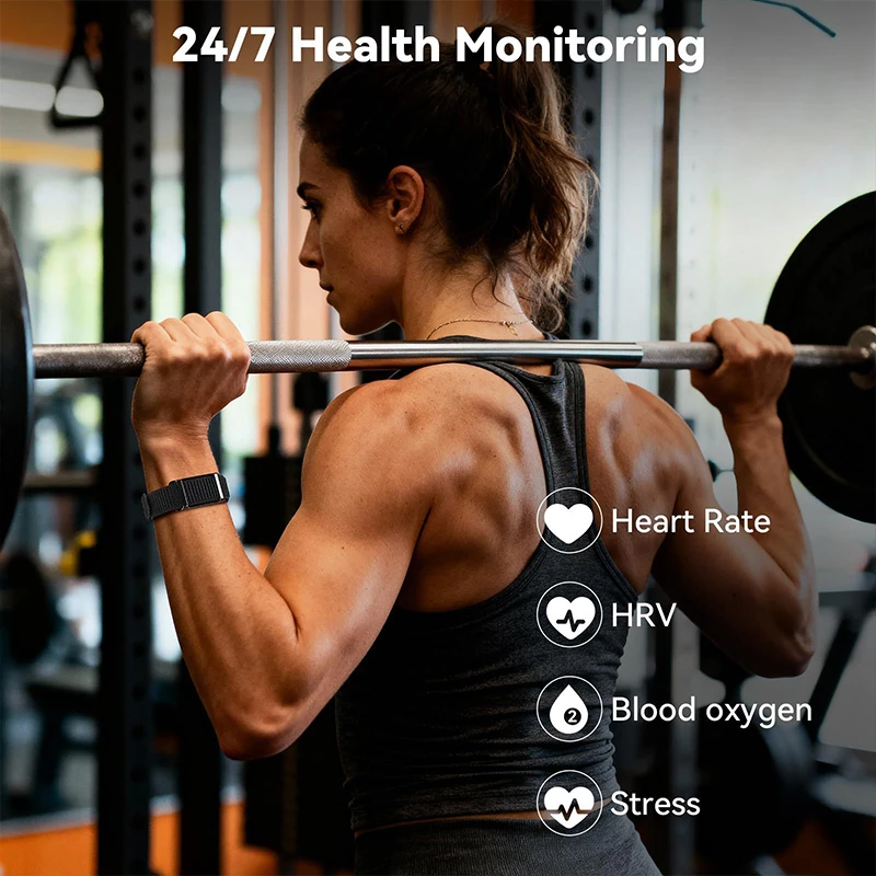 Y25 Screenless Smart Bracelet: Heart Rate and Blood Oxygen Monitoring, Long Battery Life, Fitness Tracker