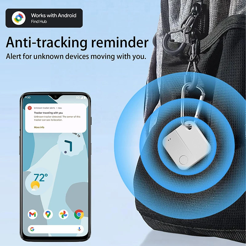 STA01 Square Twill Anti-Loss Device-Android