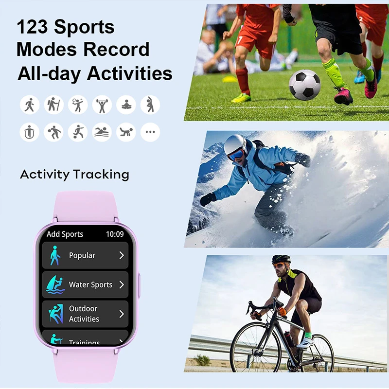 Z169 Smartwatch: Heart Rate, Blood Oxygen, and UV Protection for Men and Women&mdash;Health Monitoring and Fitness Watch