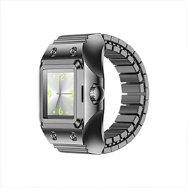 WR01 Watch Ring Fashionable and Unique Smart Ring Watch: A Minimalist, Trendy Digital Quartz 