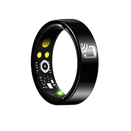 R20 Smart Ceramic Ring: Step Counting, Calorie Tracking, Heart Rate, Blood Pressure, Blood Oxygen, and Sleep Monitoring