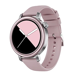 T77 Women's Bluetooth Smartwatch with 1.32-inch AMOLED Display, Heart Rate, Blood Oxygen, and Activity Tracking