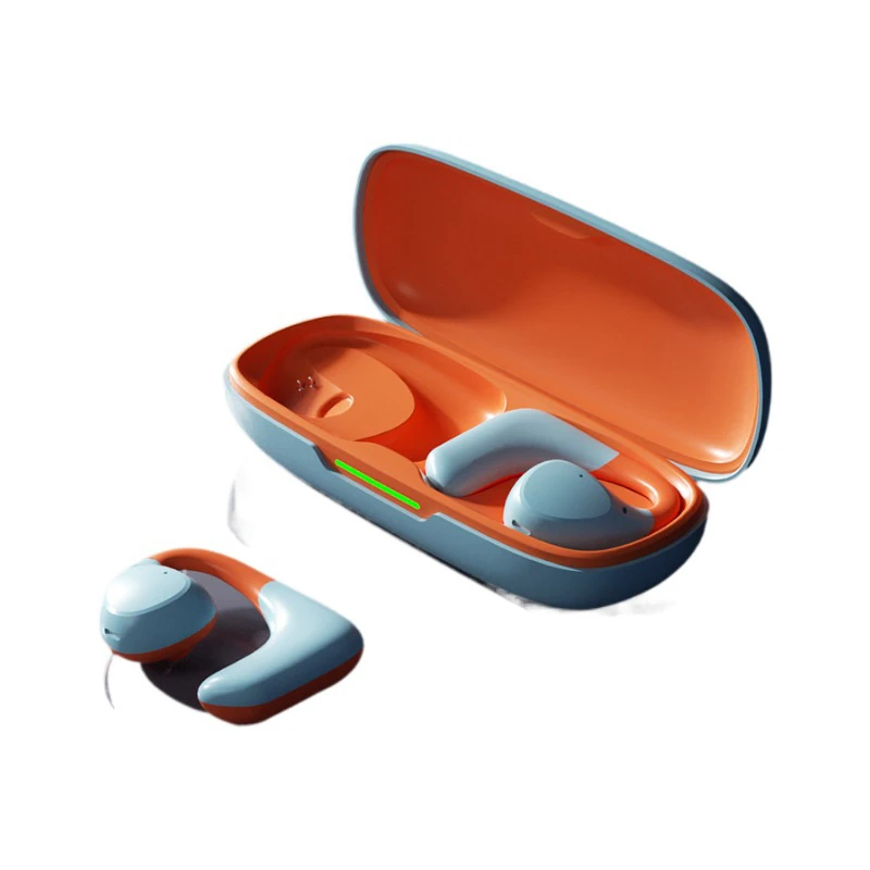 CS12 High-Quality In-Ear Bluetooth Wireless Headphones: Berlin Sound Non-In-Ear, Over-Ear, Long Battery Life, Bone Conduction
