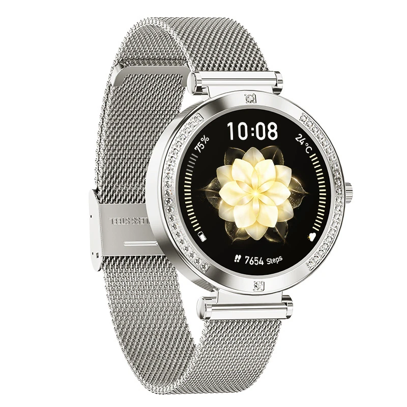 T64 Women's Smartwatch: Heart Rate, Blood Oxygen, Menstrual Cycle Tracking, Sleep Monitoring, Bluetooth