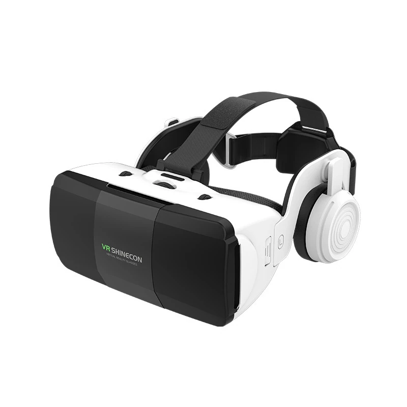 G06ED Headset Gaming Helmet Digital Qianhuan Magic Mirror VR Goggles 3D Glasses 3D Audio-Visual Mobile HD