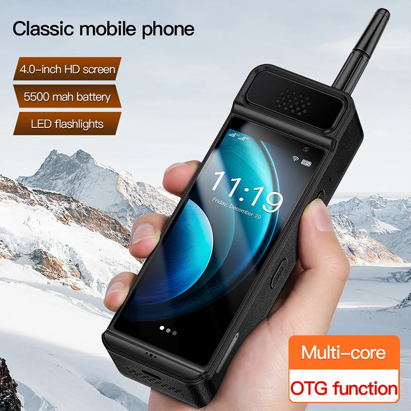 W88 Pro  Global Band OTG Retro Brick Phone GPS Android 12 Smartphone 4G Network Wi-Fi Bluetooth