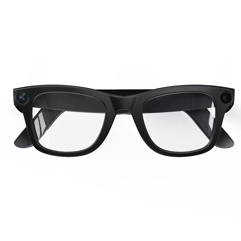 E02 Smart Camera Glasses: Open AI Voice Calls, Music, Photos, and Video Recording, 8MP