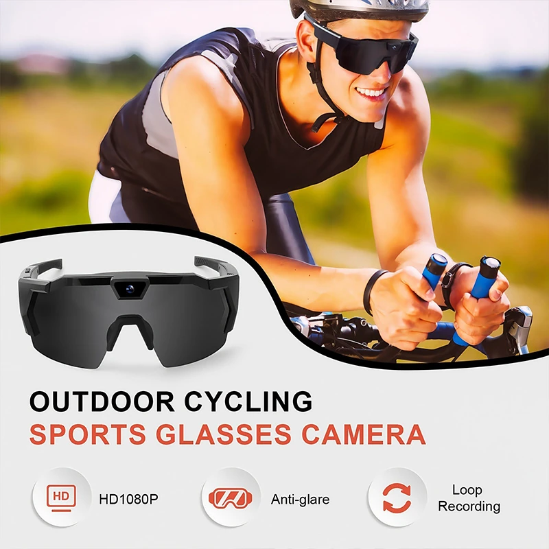B04 Smart Bluetooth Color-Changing Cycling Goggles for Outdoor Activities, Running, and Hiking&mdash;Windproof Eye Protection