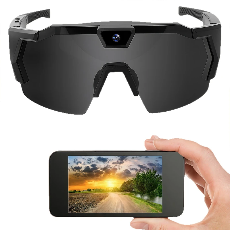 B04 Smart Bluetooth Color-Changing Cycling Goggles for Outdoor Activities, Running, and Hiking&mdash;Windproof Eye Protection
