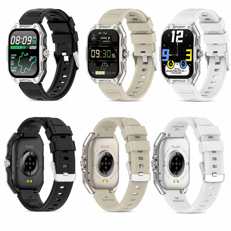 S06 Smartwatch with GPS, Activity Tracking, Blood Pressure, Blood Oxygen, Heart Rate, and Sleep Monitoring, Plus Remote Photo Capture