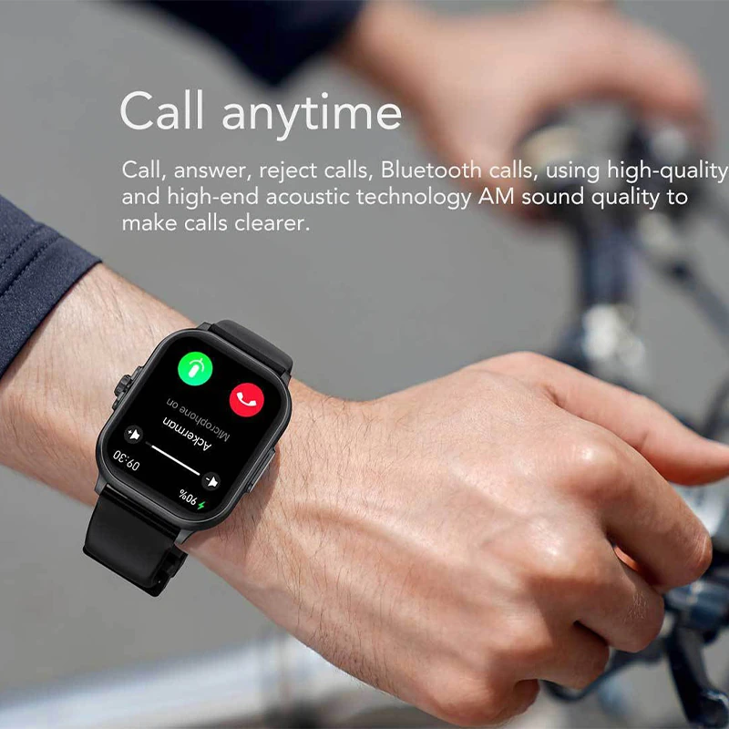 E02 Smartwatch: ECG, Blood Oxygen, and Blood Pressure Monitoring with Bluetooth Calling&mdash;Unisex Watch