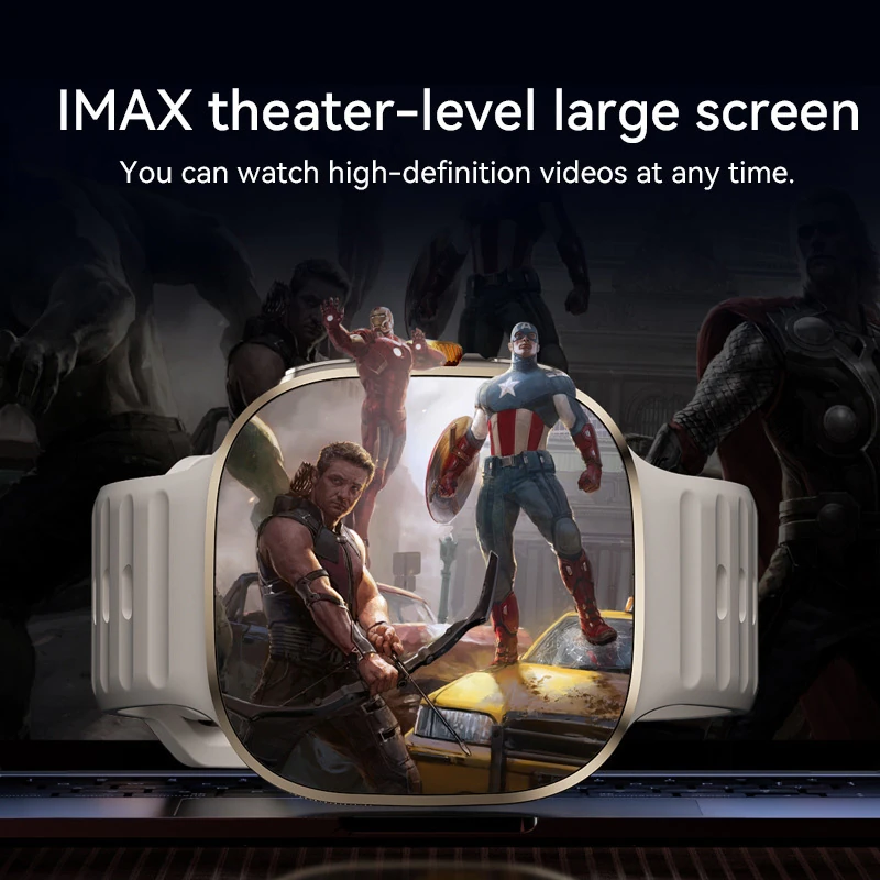 M99 Smartwatch Large-Screen Global Band Round Cellular 4G/5G SIM-Compatible Fast-Charging 