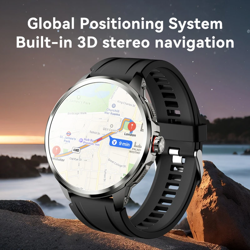 H99 Smartwatch Global Band Circular  Cellular 4G/5G SIM Card TikTok
