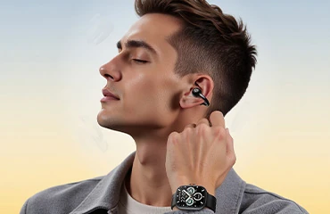 Say goodbye to the discomfort of in-ear pressure&mdash;unlock an independent soundstage right on your wrist!