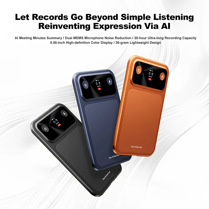 L2 Voice Activated Recorder 16GB Bluetooth 470mAh Rechargeable Battery Studio Recording CE Approved Smart AI Assistant OEM ODM