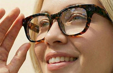 Cut shipping costs in half and double your profits! The ultra-lightweight (40g) G06 AI stylish smart glasses help you break free from the cutthroat competition of the traditional wearables wholesale market.