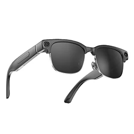G05 AI smart glasses with camera, Bluetooth, and translation capabilities.