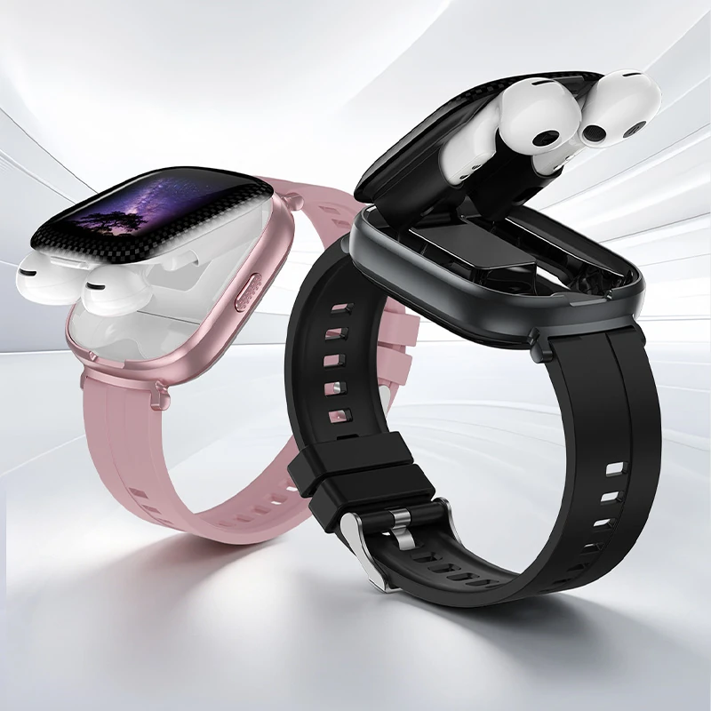 D22 Headphones and Watch 2-in-1 | Al Assistant | Al Real-time Translation | Wireless Calling | Music Playback | ProfessionalSports Data Tracking