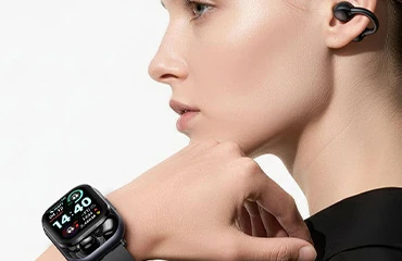 From a large 2.01-inch display to a precision-engineered 100mAh battery compartment: a 2-in-1 watch&mdash;a premium hardware choice for corporate gifting and employee benefits.