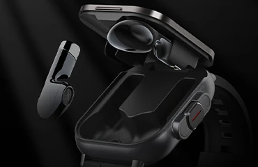 Say goodbye to separate headphone compartments! How can a 2.01-inch flip-style 2-in-1 watch reshape wholesale profits in the wearable category with its "high integration"?